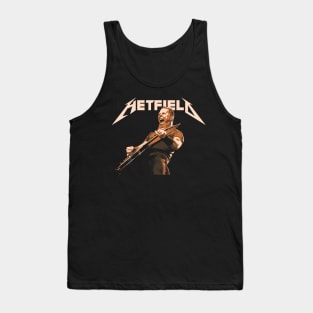 Hetfield the Guitar Hero of the Day Thrash Metal Band Tank Top